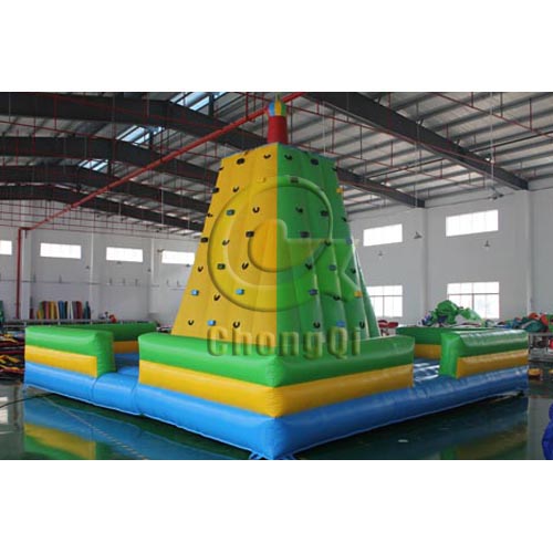 Popular inflatable rock climbing wall